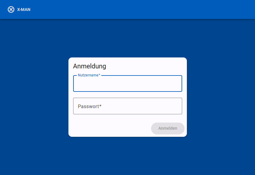 Anmeldung